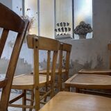 8 chaises de bistrot Luterma