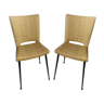 Paire de chaises vintage Colette Gueden