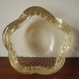 Antique crystal pocket daum france vintage deco french crystal cup pin tray