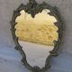 Miroir mural en bronze 44x32cm