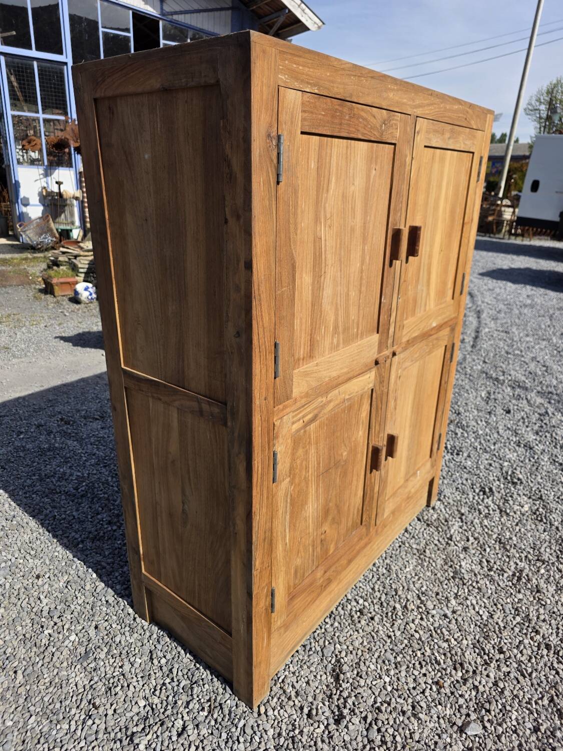 1980s teak 4-door sideboard