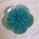 Turquoise flower jewelry storage cup stamped LBMDJ