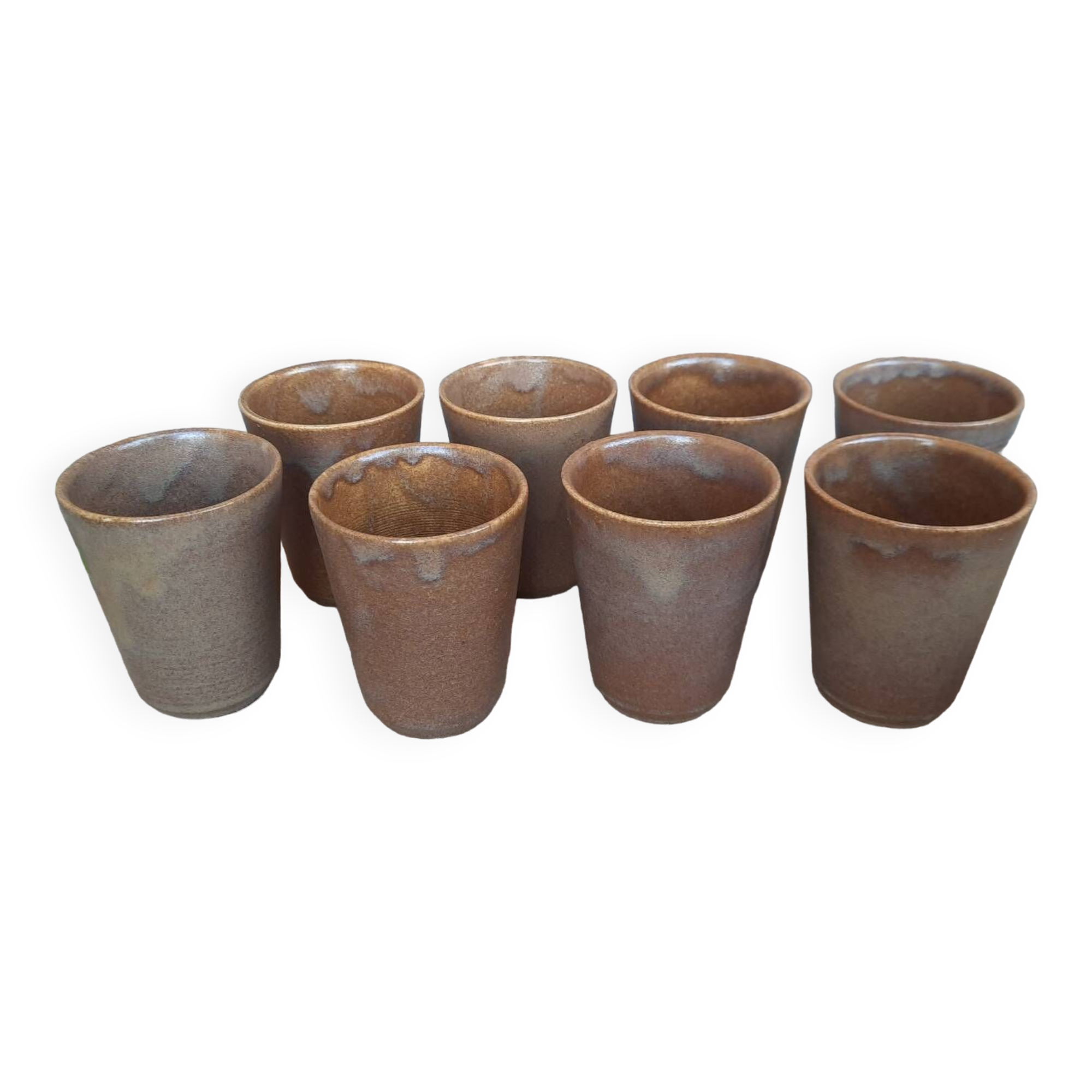 Stoneware glass tumbler