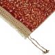 Handwoven Turkish Rustic 149 cm x 209 cm Red Wool Carpet