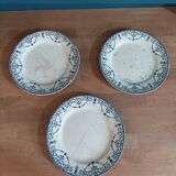 Assiette plate terre de fer Balzac