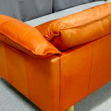 1970 leather sofa
