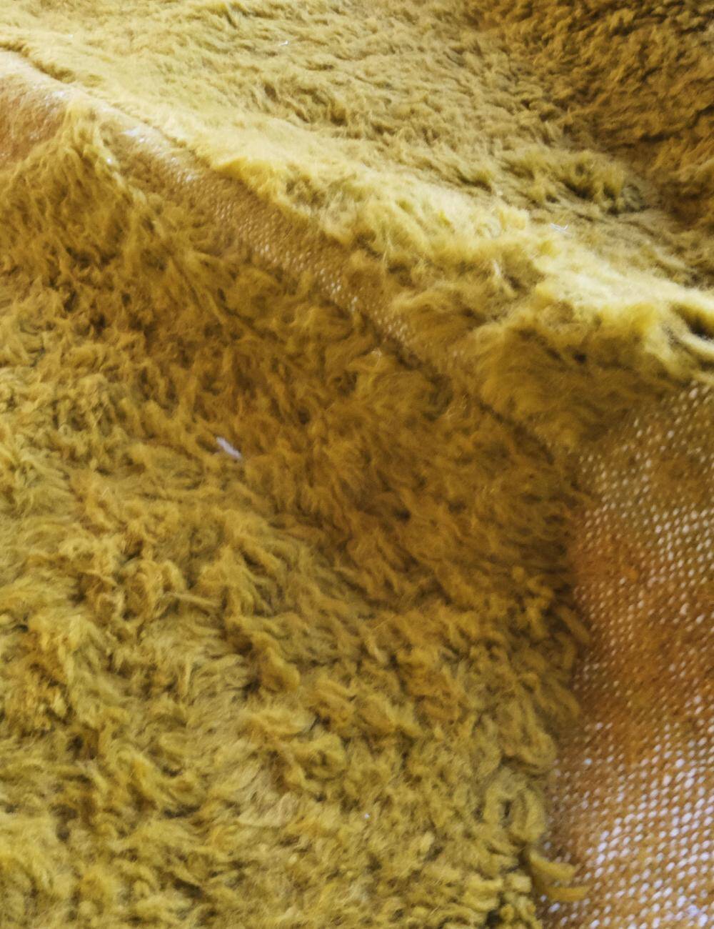 Contemporary Rug Chartreuse - 284 x 248 cm