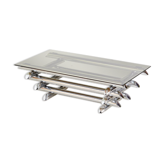 1980s sculpture-like coffee table
