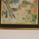 Original Oil on Canvas – “Village” (Attributed to H. Benneth) – Framed