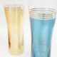 1960's pearlescent Tom Collins glasses
