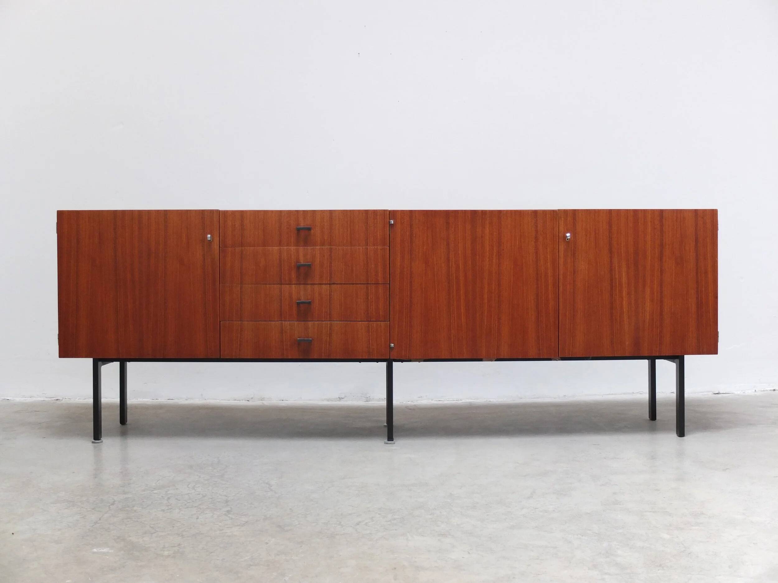 Belgian modernist sideboard by Roger De Winter for E.M.Y., 1960s