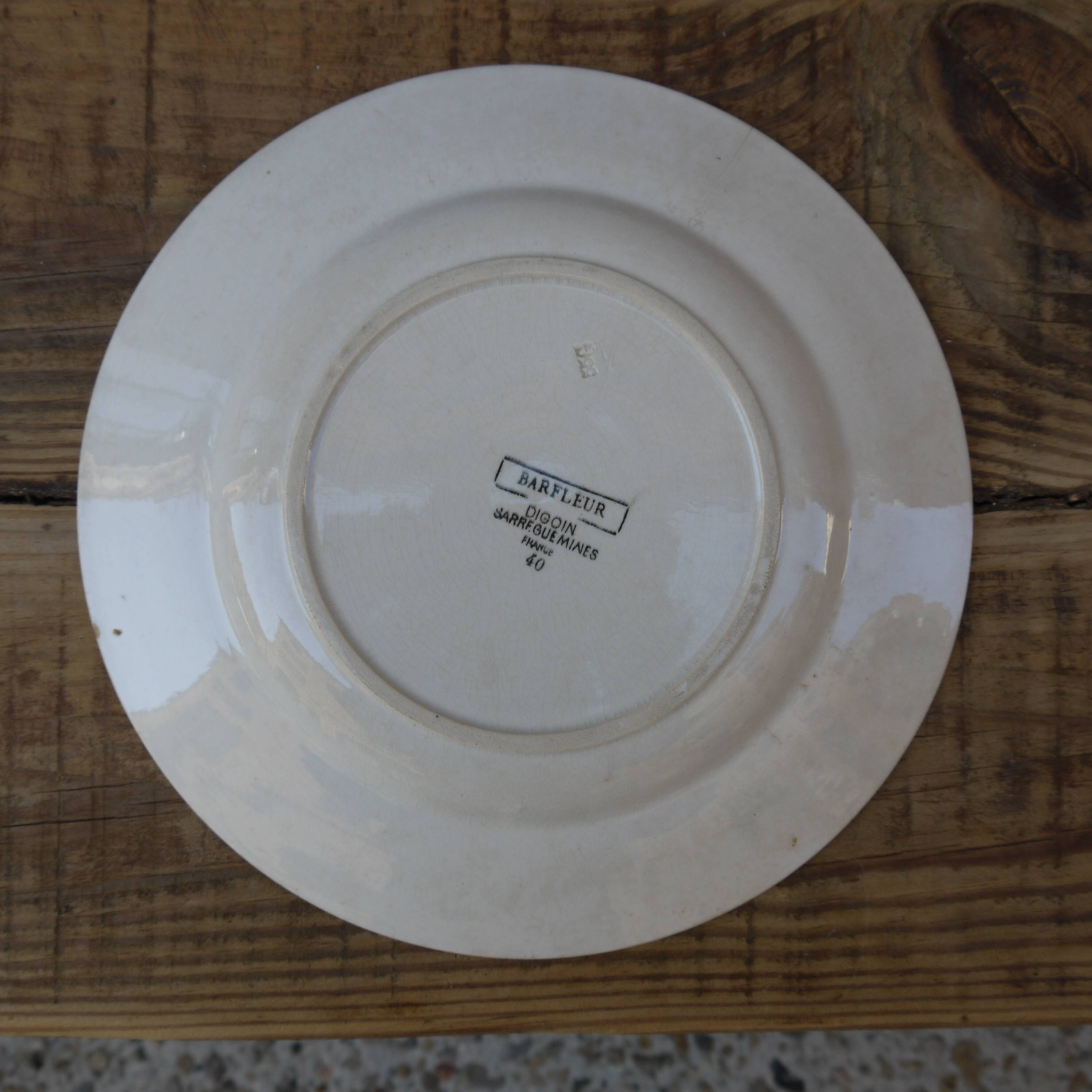 Digoin Barfleur dish