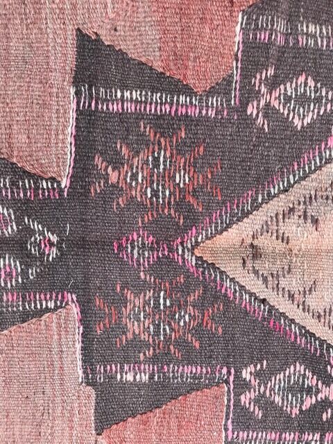 Persian tribal Kilim handmade 145x384 cm