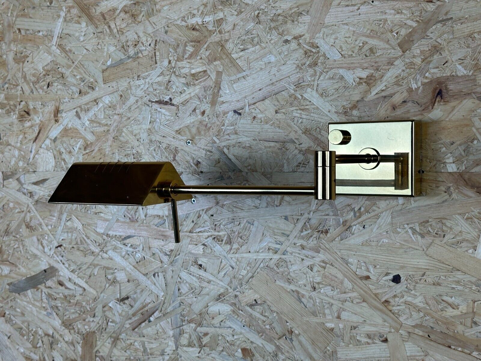 60s 70s wall lamp articulated lamp brass Relco Made in Italy Design