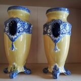 Barbotine vases