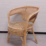 Bohemian style rattan chair