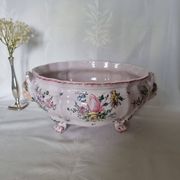 Antique 18th century Marseille earthenware planter by Veuve Perr