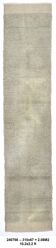 2x10 Green Vintage Runner Rug, 67x310Cm