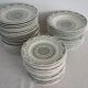 8 flat plates Fine Ware earthenware