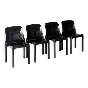 4 chaises vintage modèle
