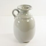 Grey ceramic vase