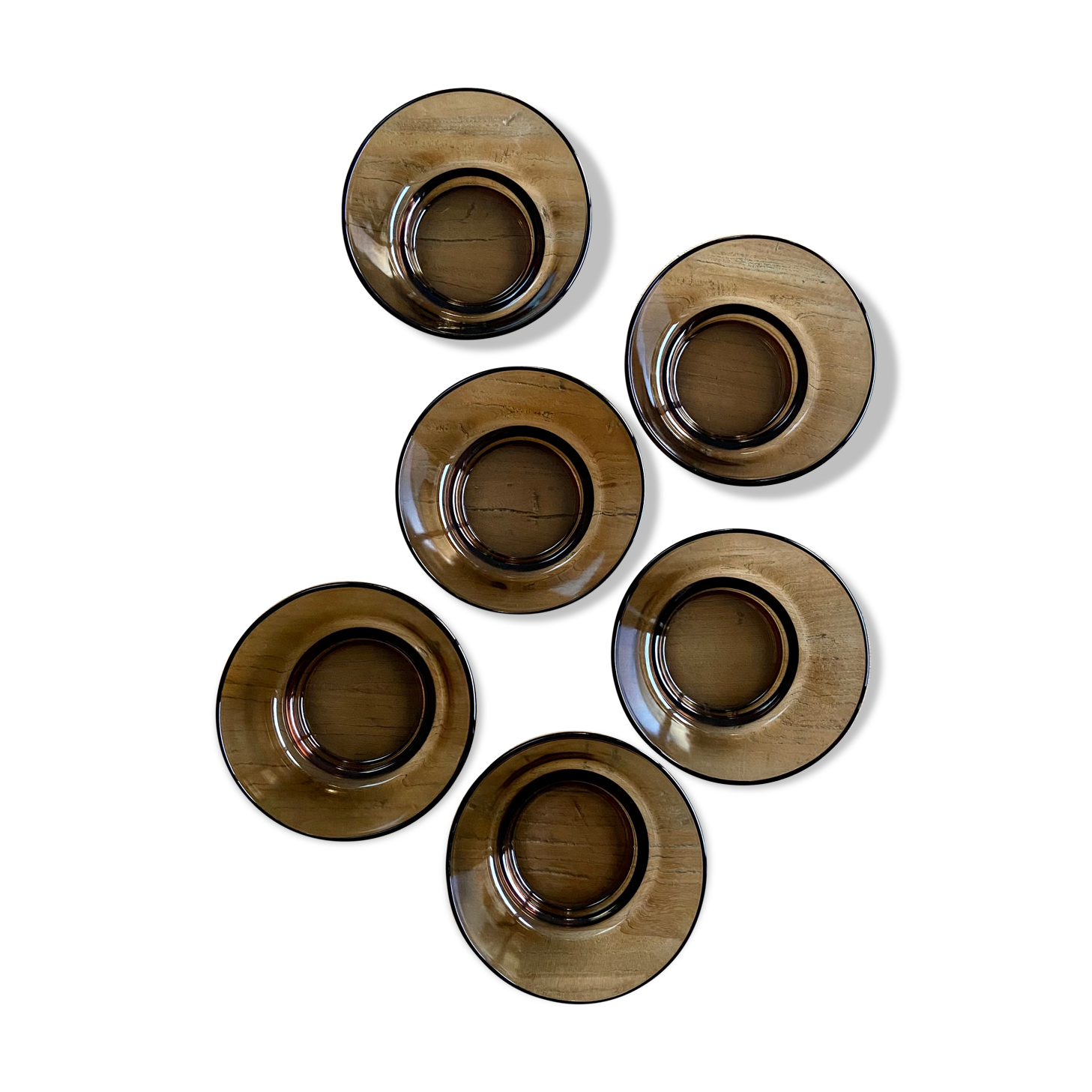 Set de 6 coupelles Vereco France vintage