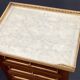 Bedside table end table side table mahogany console Louis XVI late 19th century