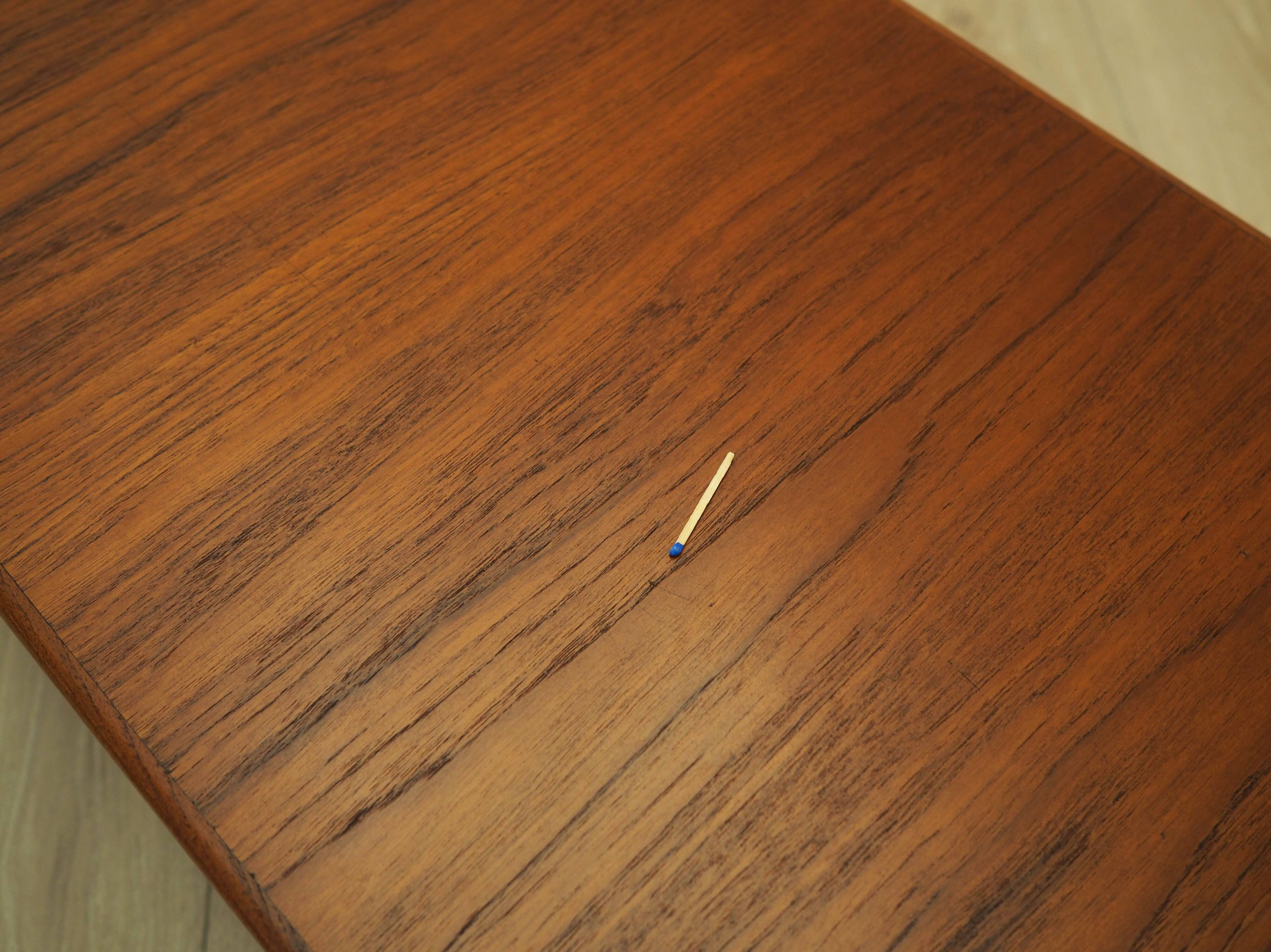 Danish teak coffee table, 1960s
