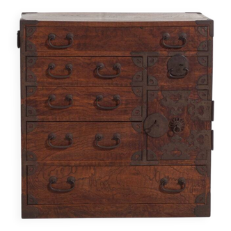 Antique storage chest – Meiji / Taishō period (c.1868-1926) #34