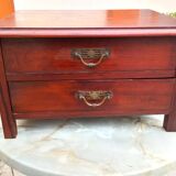 Small low cabinet for sewing from the 1930s.