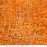 6x9 Pumpink orange vintage rug 181x287Cm SK 3400