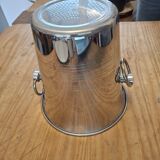Vintage stainless steel champagne bucket – Guy Degrenne – French manufacturing, design