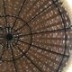 Lustre boule en rotin