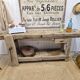Old carpenter's workbench