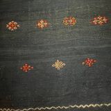 Hand-woven Moroccan rug