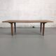 Rectangular vintage coffee table