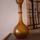 Biot blown glass bottle (50 cm)