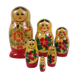 Russian dolls - Made in USSR, 1960