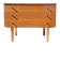 Vintage Scandinavian commode from the 1950s – Wooden furniture with 3 drawers, Nordic furniture, retro storage.