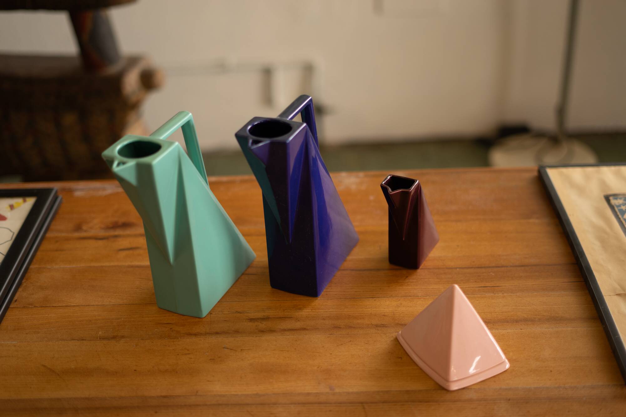 Ceramic service by Pierre Casenove for Studio Salins 1980