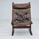 1970’s, Norwegian design, "Siesta" lounge chair by Ingmar Relling, leather, bentwood.
