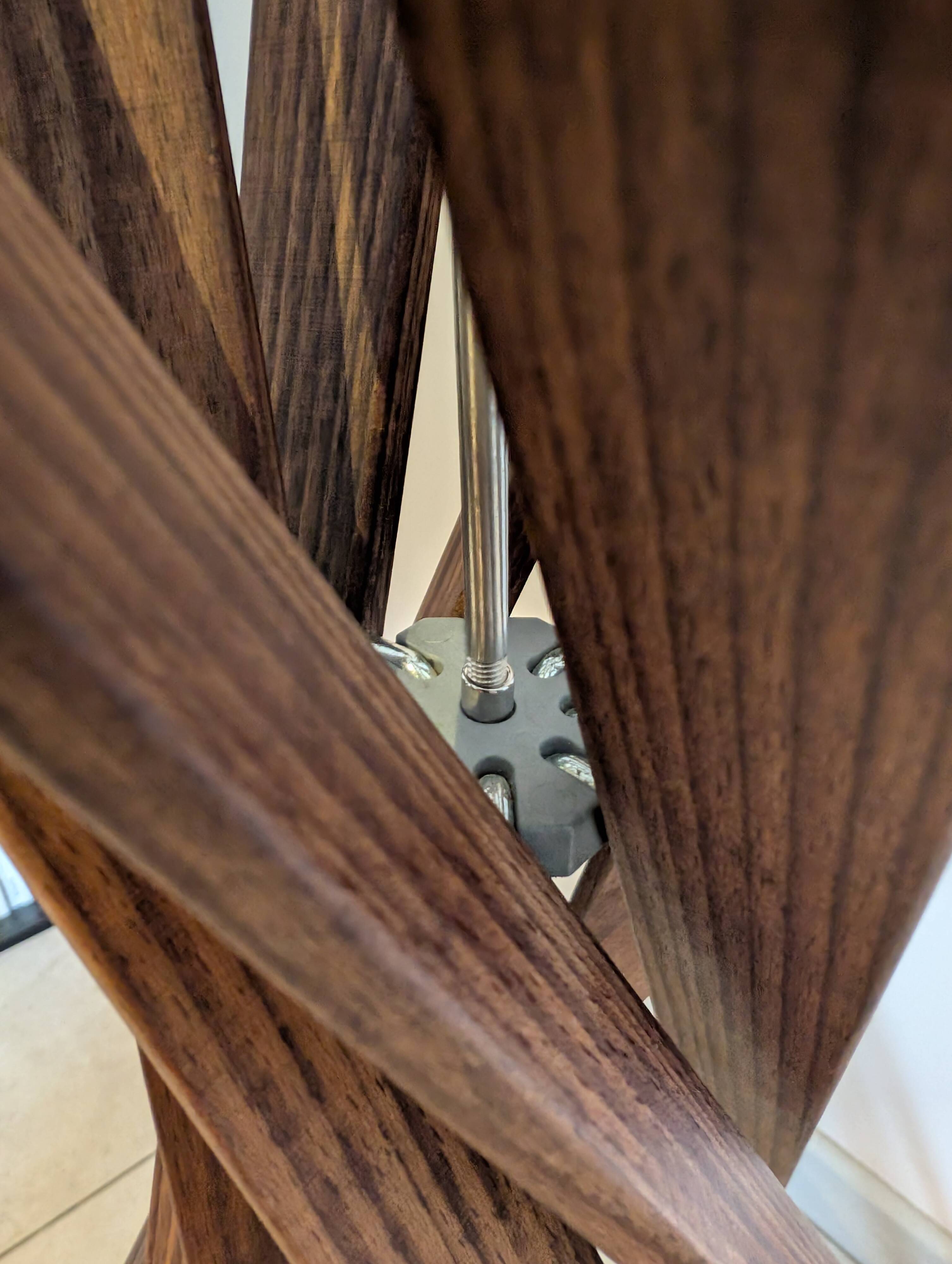 "Twist" coat rack by Burtscher & Bertolini for Casamania