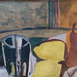 Cubist still life after Georges Braque, 1950-1970