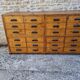 Craft cabinet with drawers