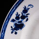 Set of 3 White Faïencerie Plates with Floral Decorations