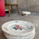 9 plates Sarreguemines