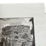 Reproduction of an engraving signed Piranesi F.