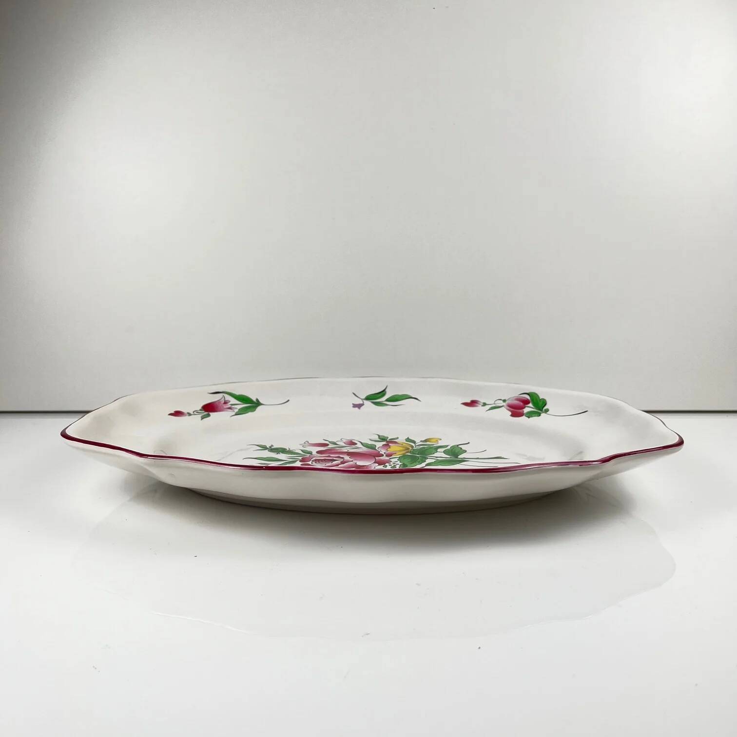 Oval flat plate model Réverbère by KG Lunéville