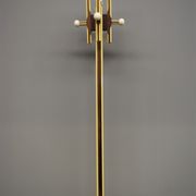 Wooden column coat rack  1965