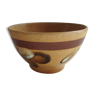 Sarreguemines Chamonix stoneware bowl